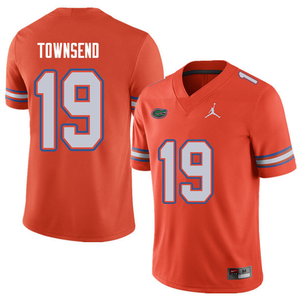 Jordan Brand Men #19 Johnny Townsend Florida Gators College Football Jerseys Sale-Orange